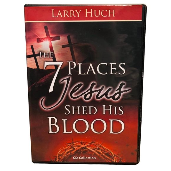 7 Places Jesus Shed His Blood 5 CD Collection Larry Huch Religious Faith - Picture 1 of 3